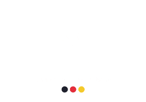 a logo with a number and text